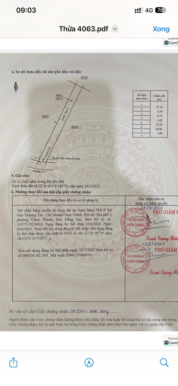 Đất thổ cư khu phố 5, phường Minh Hưng 250m² giá 550 triệu - Cơ hội đầu tư hấp dẫn!