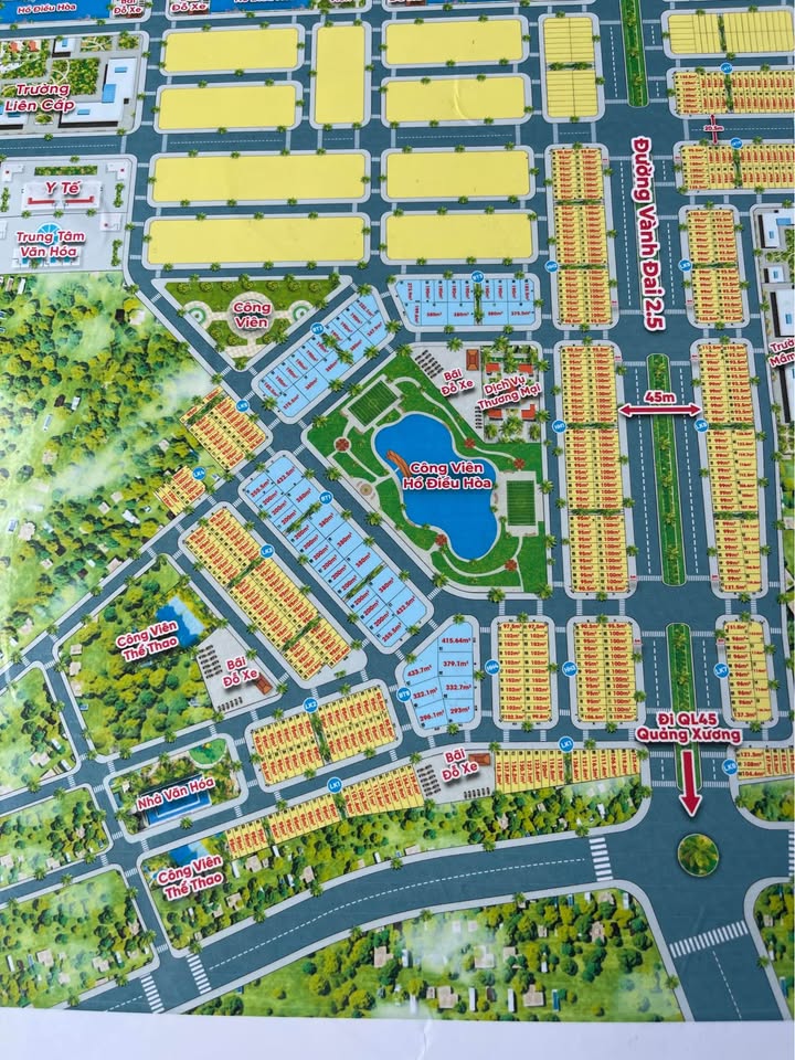 Đất nền Lô LK2/07 phường Đông Sơn, Thanh Hóa 95m² giá 1.5 tỷ - Sổ đỏ chính chủ!