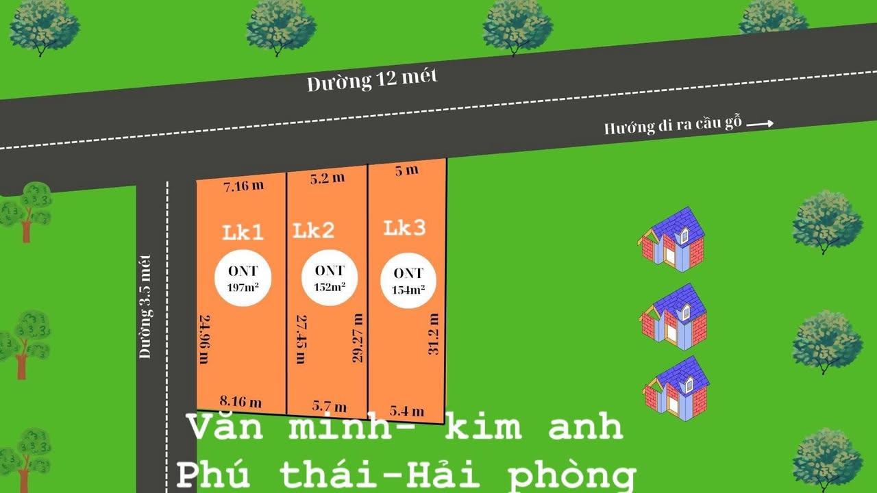 Đất nền Kim Anh, Kim Thành 175m² - Cơ hội đầu tư sinh lời hấp dẫn!