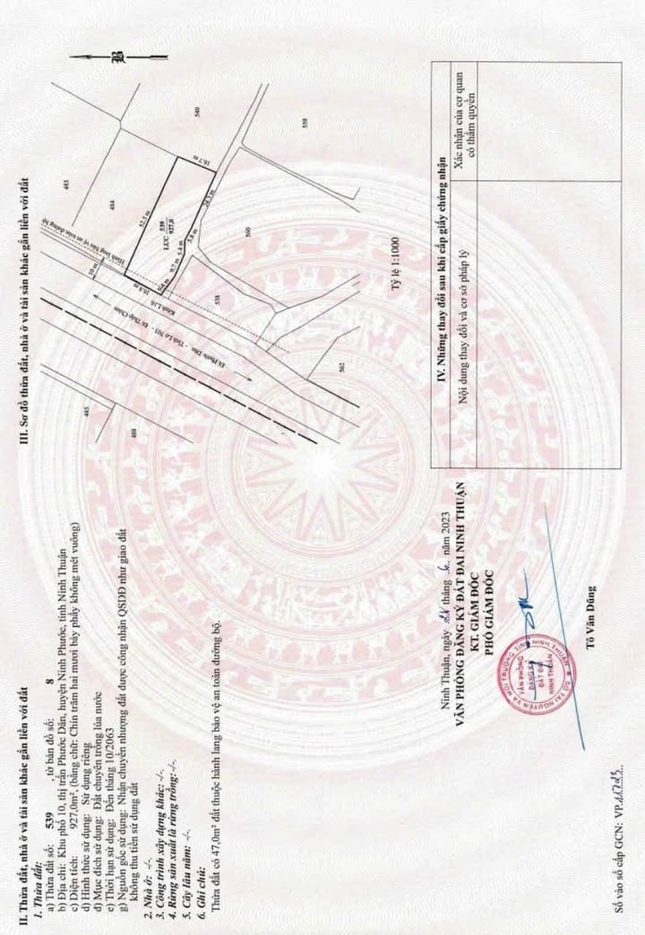 Đất mặt tiền đường 703, xã Ninh Phước, 927m² - Giá chỉ 1.65 tỷ, đầu tư sinh lời!