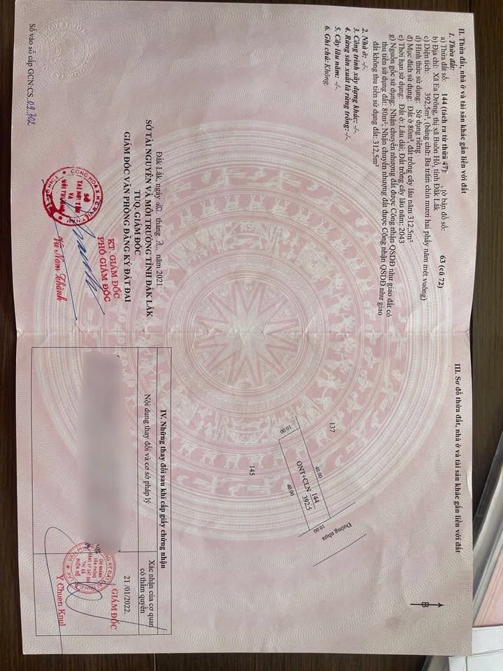 Đất nền Ea Drông 400m² giá 1.3 tỷ - Hướng đẹp, gần tiện ích