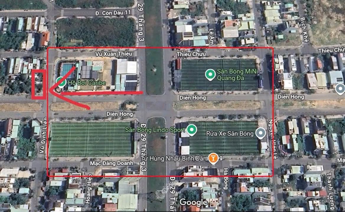 Lô góc cho thuê đường Diên Hồng – Vũ Đình Liên 175m² giá 8 triệu - Vị trí đắc địa cho kinh doanh!