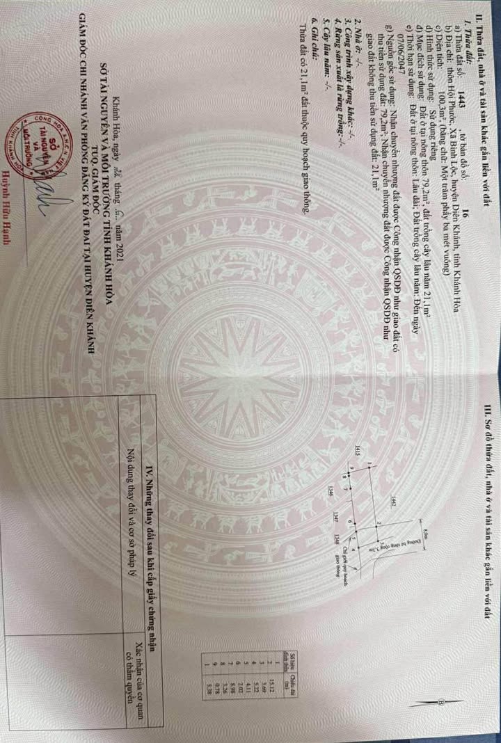 Đất nền Suối Tiên, Diên Khánh 100,3m² giá 1.15 tỷ - Chính chủ cần bán gấp!