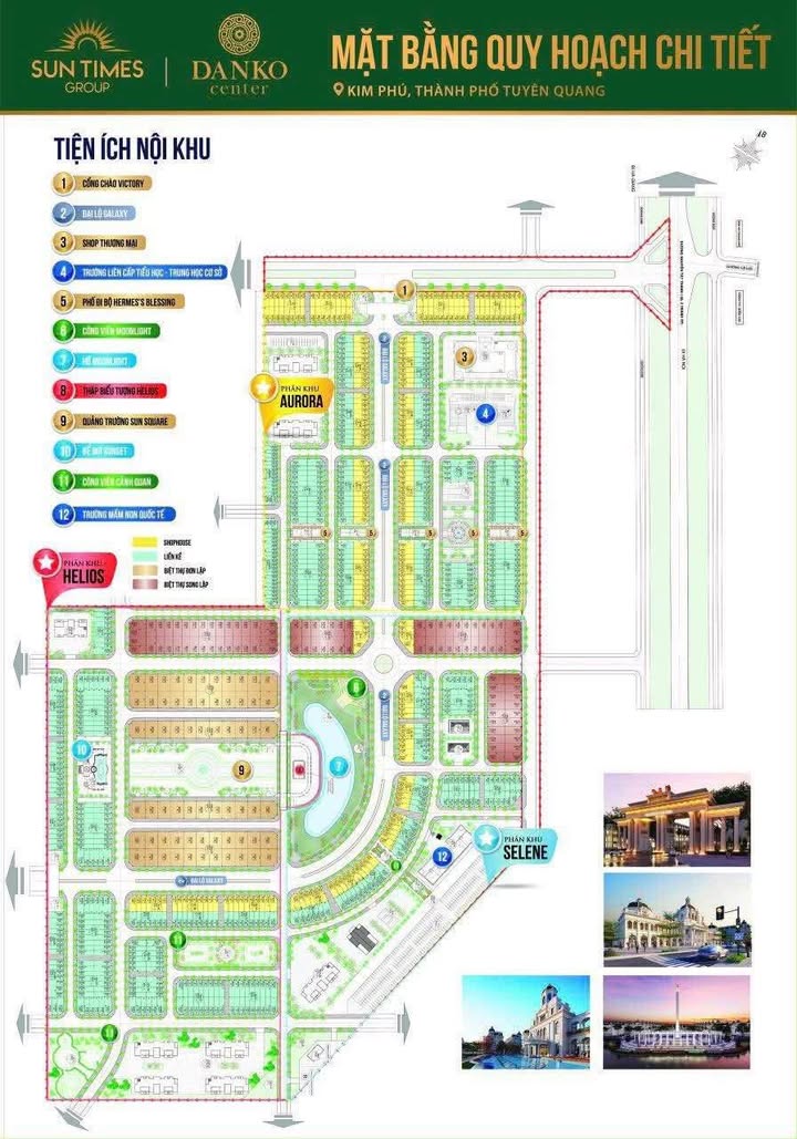 Đất nền Khu đô thị Danko Center Tuyên Quang 120m² giá 2,xx tỷ - Chính chủ cần thanh khoản nhanh!