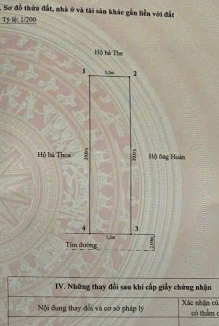 Đất mặt đường Thư Trung, Hồng Bàng, Hải Phòng 104m² giá 5.72 tỷ - Vị trí vàng cho kinh doanh!