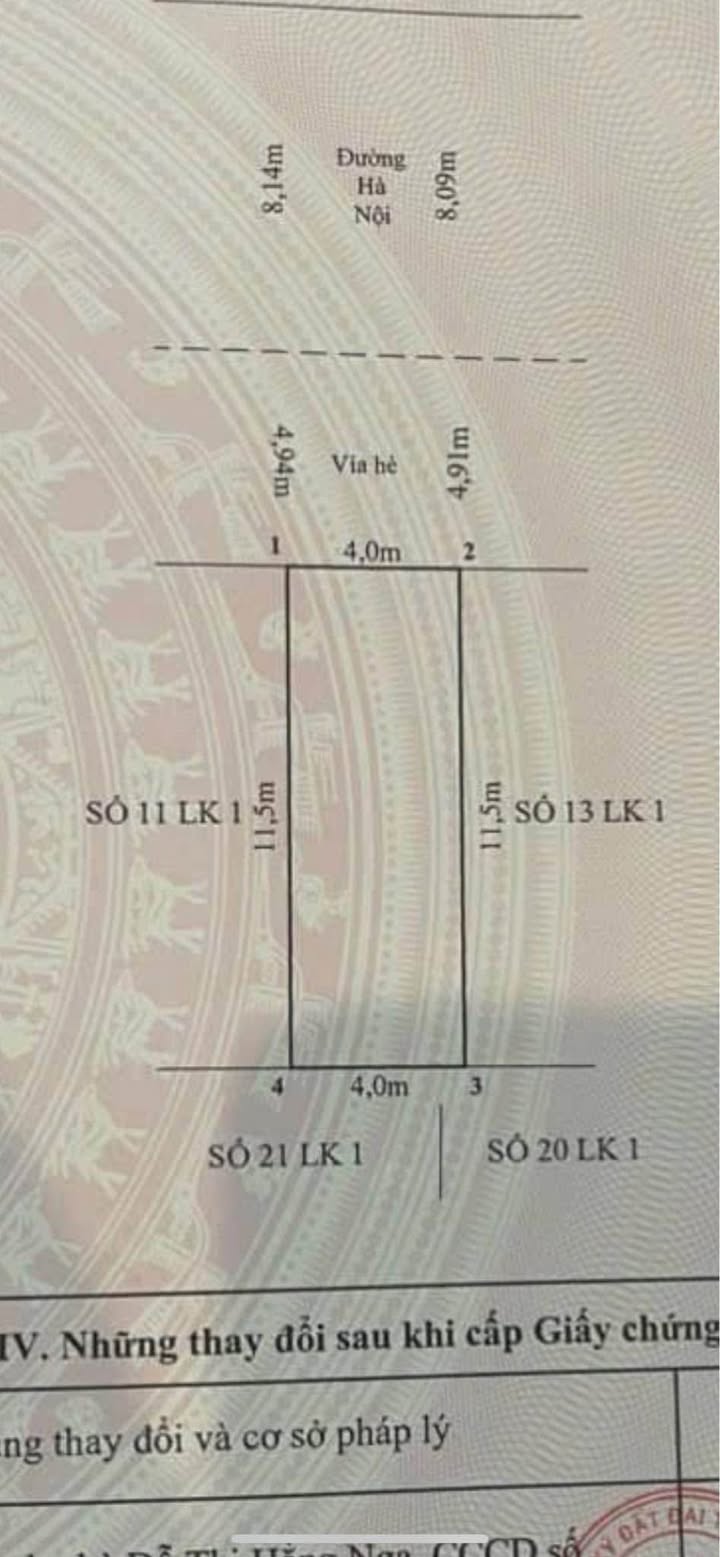 Đất mặt đường Bạch Đằng Hạ Lý Hồng Bàng 46m² giá 6.6 tỷ - Cơ hội vàng cho đầu tư!