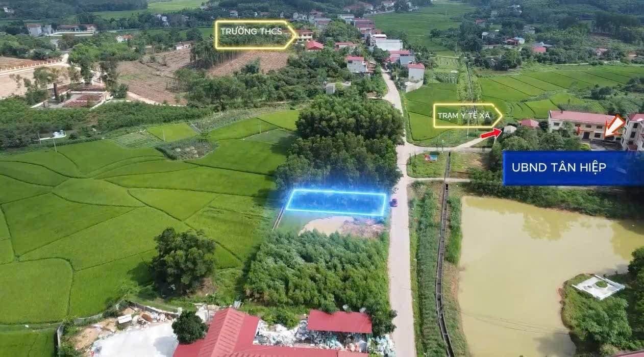 Đất đấu giá cũ Tân Hiệp, Yên Thế 100m² giá chỉ 900 triệu - Đầu tư sinh lời ngay!