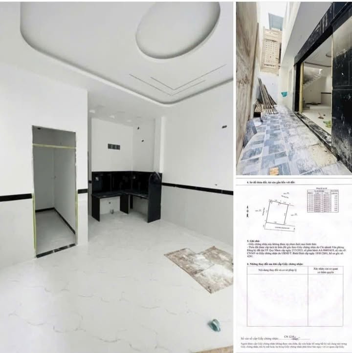 Nhà 1 mê hẻm cạn Trần Hưng Đạo, Quy Nhơn 42.2m² giá 2.6 tỷ - Pháp lý sổ hồng