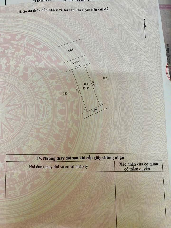 Bán đất thổ cư xã Trung Châu, Đan Phượng 72,57m² - Cơ hội đầu tư sinh lời!