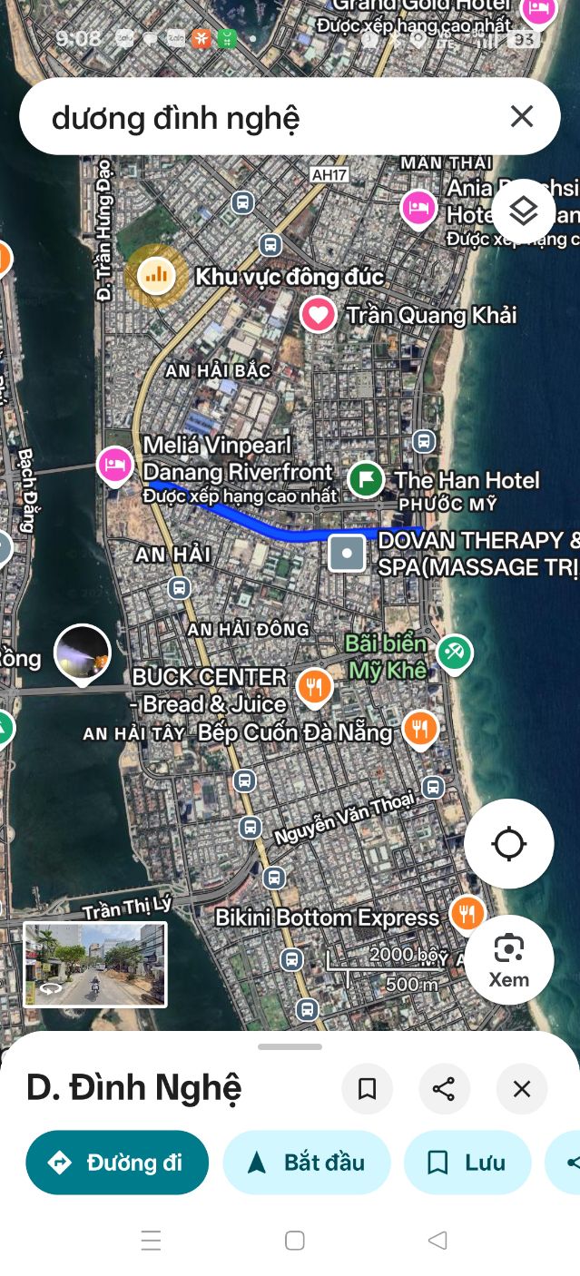 Đất nền Dương Đình Nghệ Đà Nẵng 233m² giá 40 tỷ - Đầu tư sinh lời tại Bãi Biển Mỹ Khê!