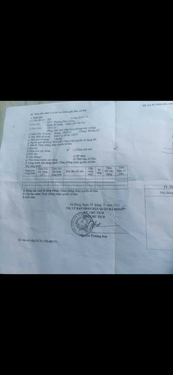 Đất nền 100m² tại Tổ 9, Phú Lương, Hà Đông - Giá chỉ 12.9 tỷ!