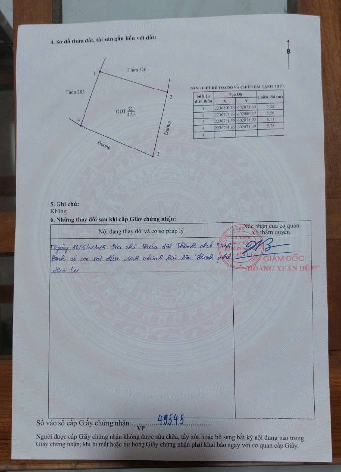 Đất nền ngõ 565 Trần Quang Khải, Ninh Bình 47m² giá 1.76 tỷ - Ô tô vào tận nơi!