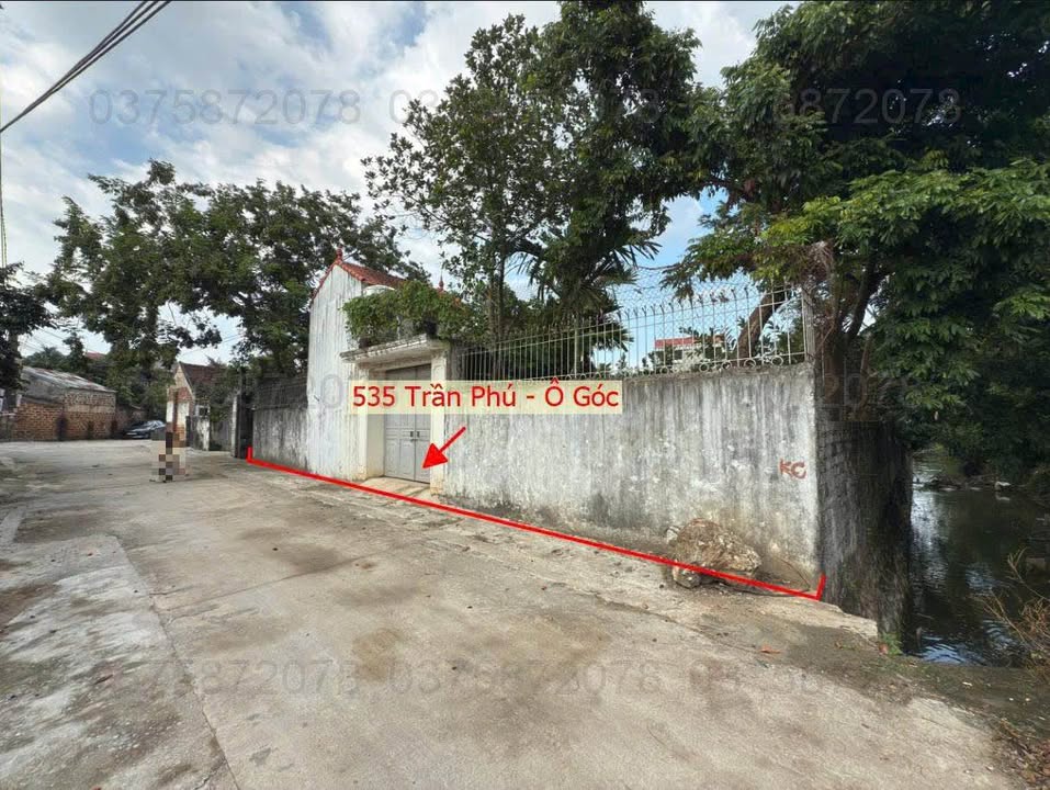 Đất góc 2 mặt tiền Trần Phú, Chương Mỹ 535m² - Pháp lý rõ ràng, giá tốt!