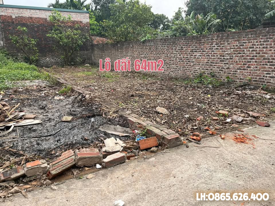 Đất nền Hợp Tiến, Mỹ Đức 64m² giá 1 tỷ - Đầu tư sinh lời ngay!