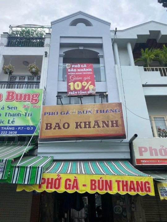 Nhà nguyên căn cho thuê mặt tiền đường Lý Chính Thắng, quận 3 - Kinh doanh tự do, nhận nhà ngay!
