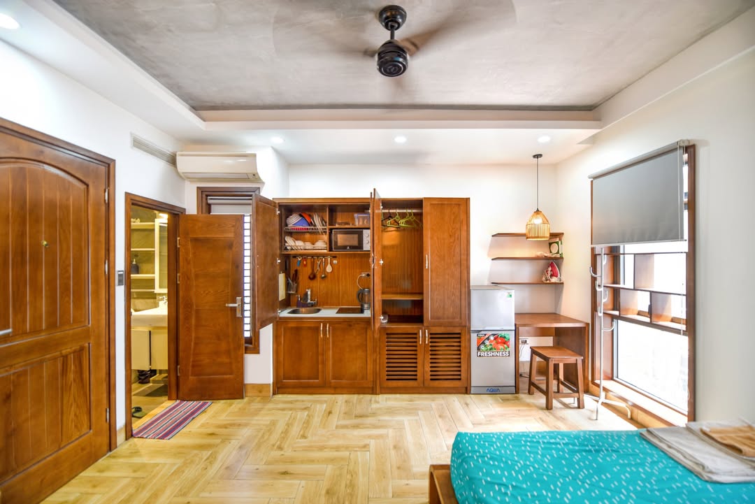 Studio cho thuê tại Ngõ 173 Hoàng Hoa Thám 30m² - Nội thất cao cấp, giá thỏa thuận!