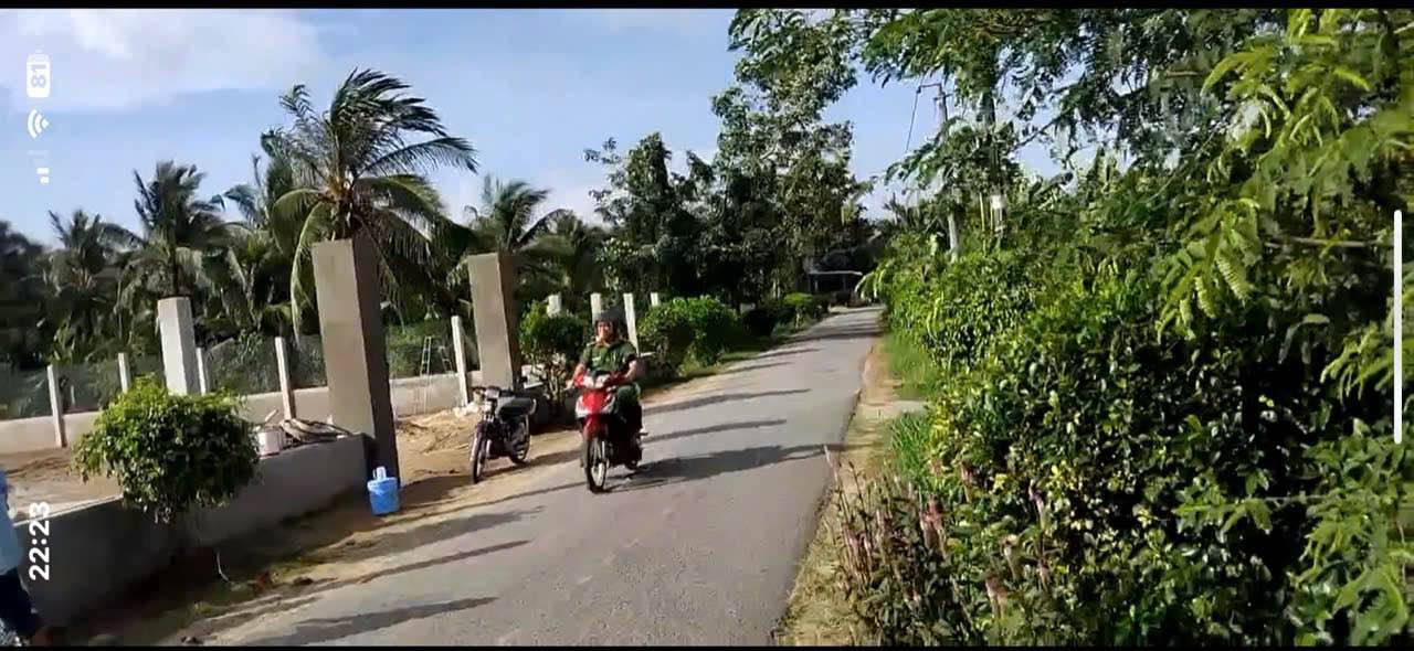 Đất nền mặt tiền đường nhựa xã Mỹ Hòa, Ba Tri 1100m² giá 2.1 tỷ - Cơ hội đầu tư tuyệt vời!