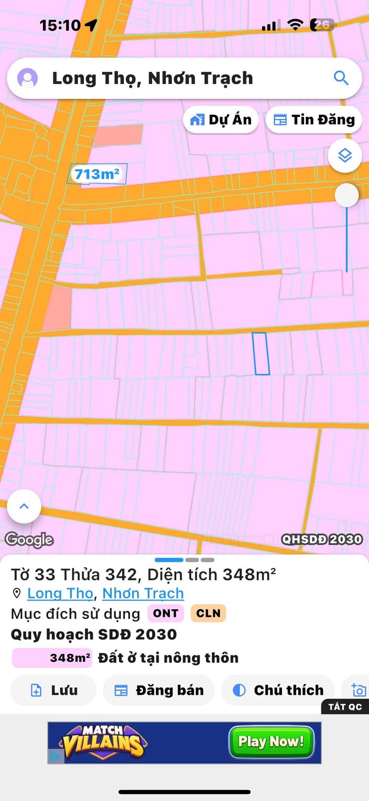 Đất nền Hẻm 1 Hùng Vương 348m² giá 4 tỷ - Cơ hội đầu tư tốt!