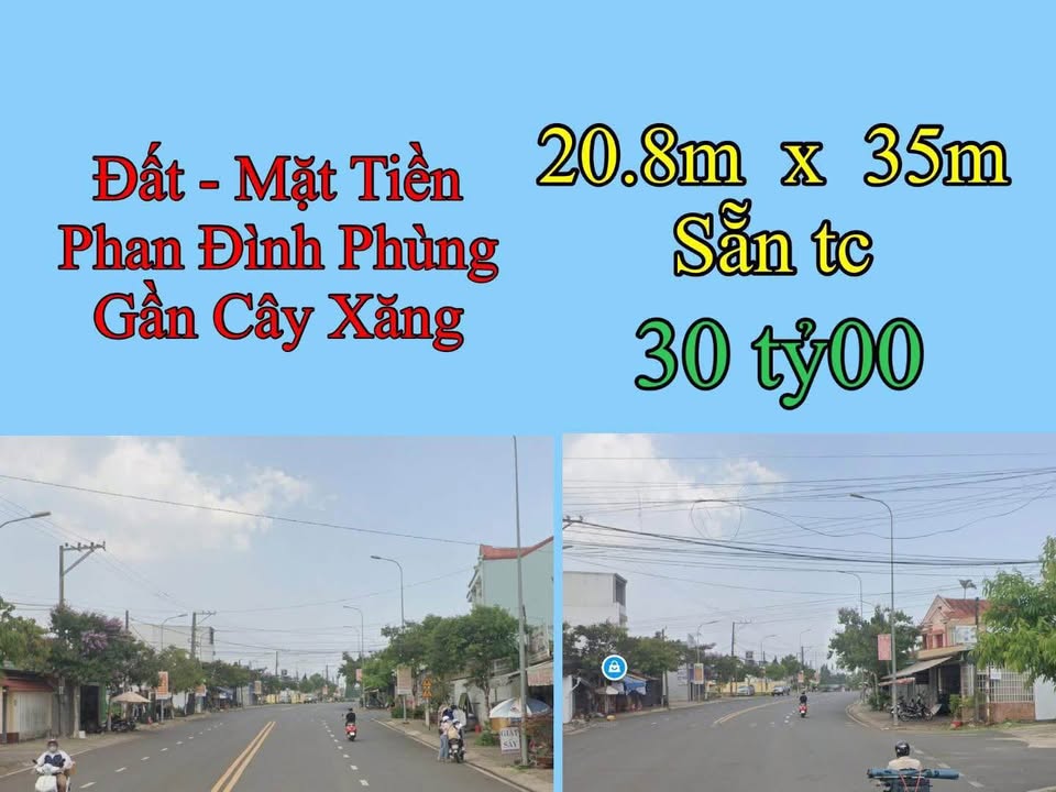 Đất mặt tiền Phan Đình Phùng Bảo Lộc 728m² giá 30 tỷ - Cơ hội đầu tư hấp dẫn!