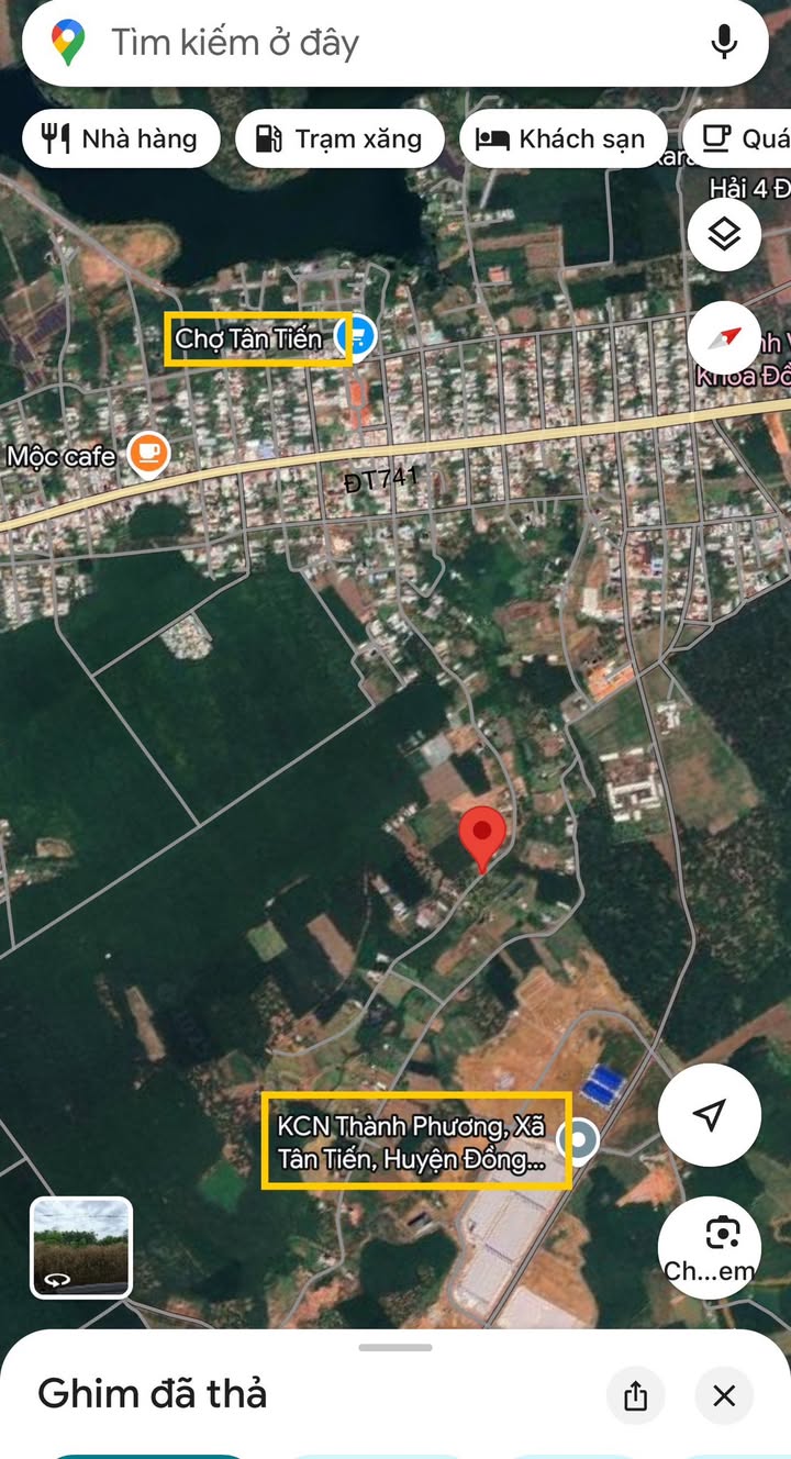 Đất thổ cư 400m² mặt tiền đường bê tông tại Tân Tiến, Đồng Phú - Giá chỉ 900 triệu!