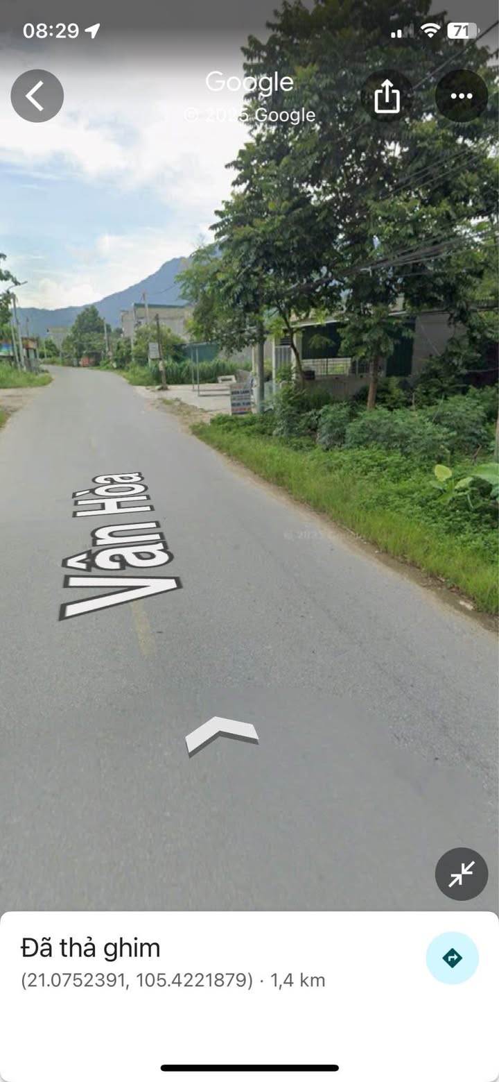 Đất kinh doanh trục chính Vân Hòa - Ba Vì 100m² giá thỏa thuận - Đầu tư sinh lời bền vững!