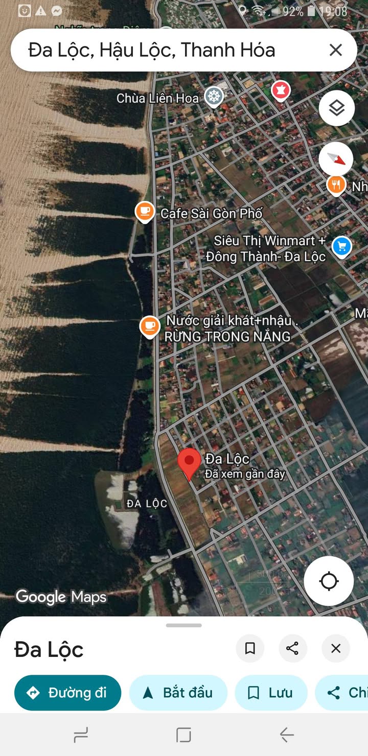 Đất nền Đa Lộc, Hậu Lộc, Thanh Hóa 196m² - Vị trí đắc địa chỉ 100m đến biển!