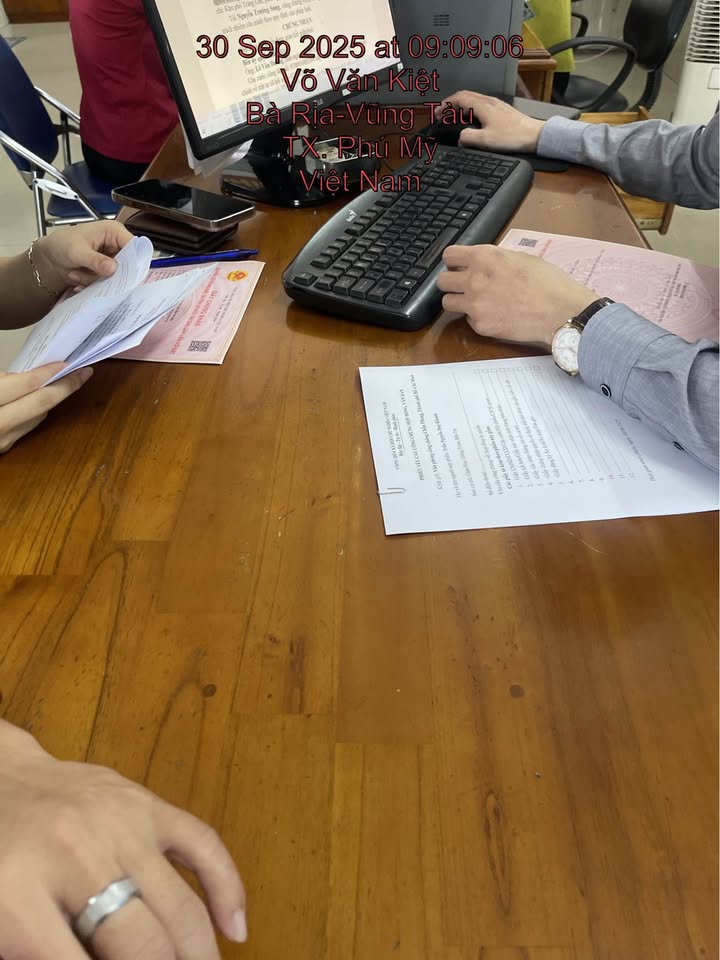 Nhà đất Phú Mỹ 190m² giá 2 tỷ - Mặt tiền đường nhựa rộng rãi