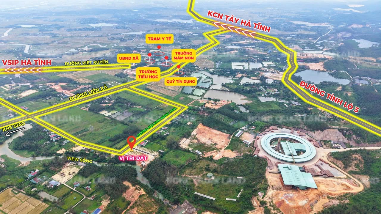 Đất nền Ngọc Sơn, Thạch Hà 124m² giá 399 triệu - Tiềm năng sinh lời cao!