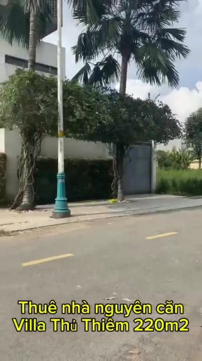 Văn phòng cho thuê tại KDC Villa Thủ Thiêm, Quận 2 - Diện tích 160m², giá 25 triệu/tháng