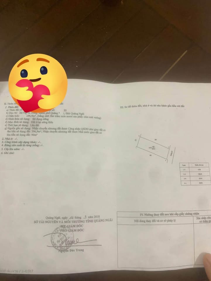 Đất nền Nghĩa Dõng 300m² giá 2.6 tỷ - Đường ô tô 5m, có xưởng sẵn