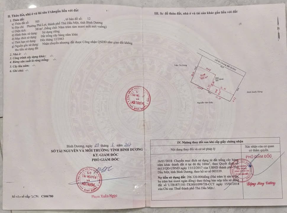 Khu trọ 16 phòng hẻm 288 Phú Lợi 581m² giá 11.5 tỷ - Đầu tư sinh lời ngay!