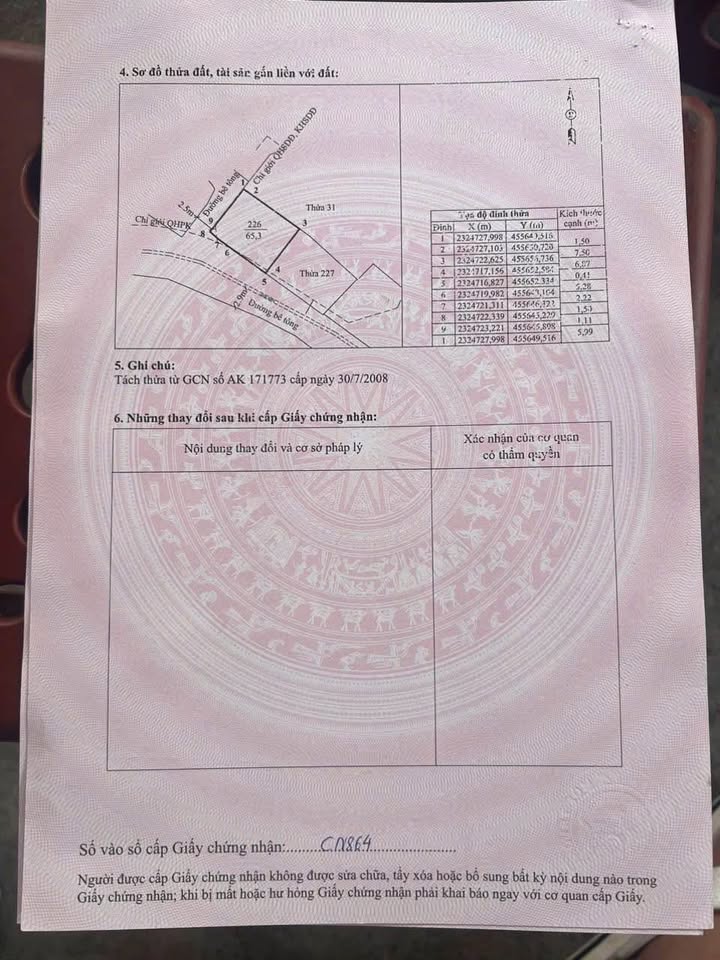 Đất nền góc 2 mặt tiền tại Cẩm Phú 65m² - Đầu tư lý tưởng chỉ 600 triệu!