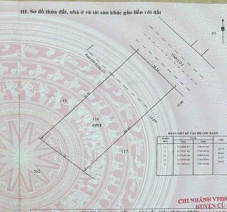 Đất nền Củ Chi 1034m² giá 1 tỷ - Mặt tiền TL2 đẹp kinh doanh tốt!