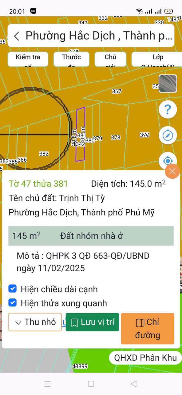 Đất nền Hắc Dịch, Phú Mỹ 150m² giá 1 tỷ - Cơ hội đầu tư hấp dẫn!