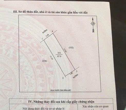 Đất nền Xóm Mỹ Thượng, xã Hưng Lộc, TP Vinh 87.9m² giá 2.1 tỷ - Cơ hội đầu tư tuyệt vời!