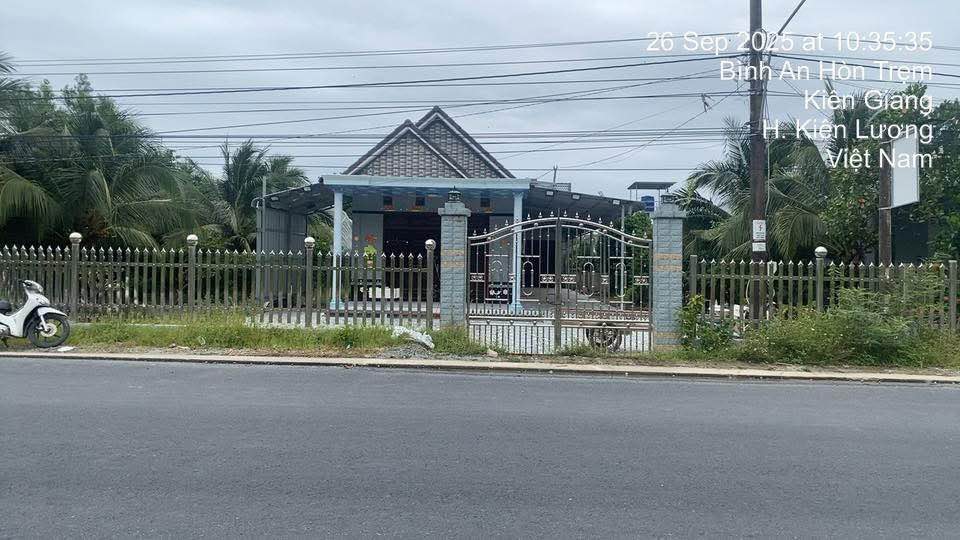 Đất mặt tiền đường Hòn Chông, Kiên Lương 1108m² - Sổ Hồng chính chủ, giá thỏa thuận!