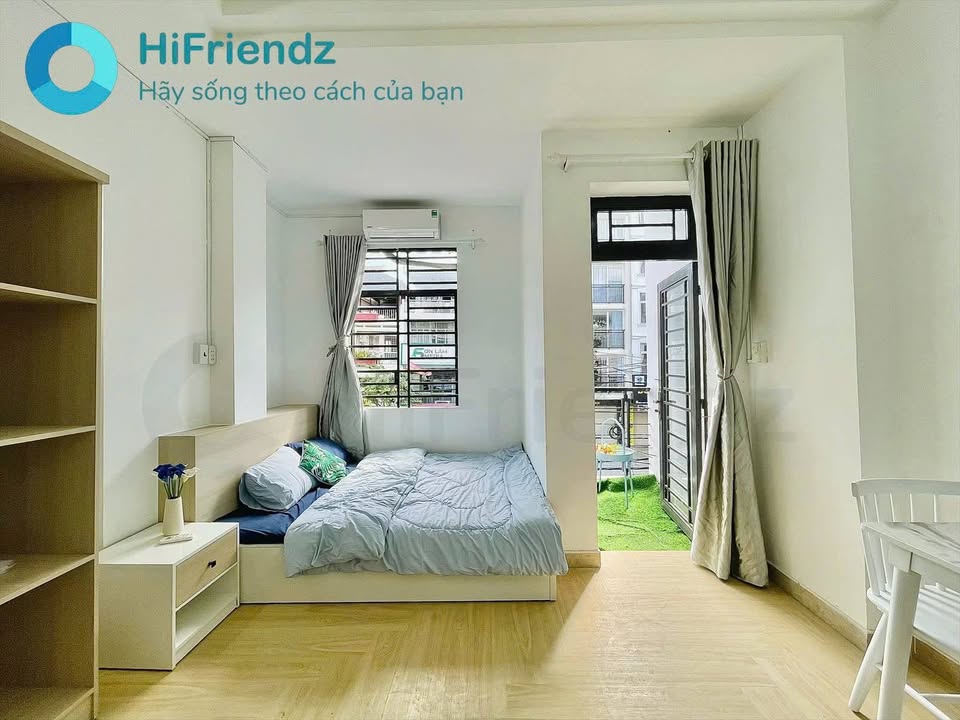 Studio 30m² đường Chu Văn An, Bình Thạnh - Ban công thoáng mát, chỉ từ 5.5 triệu!