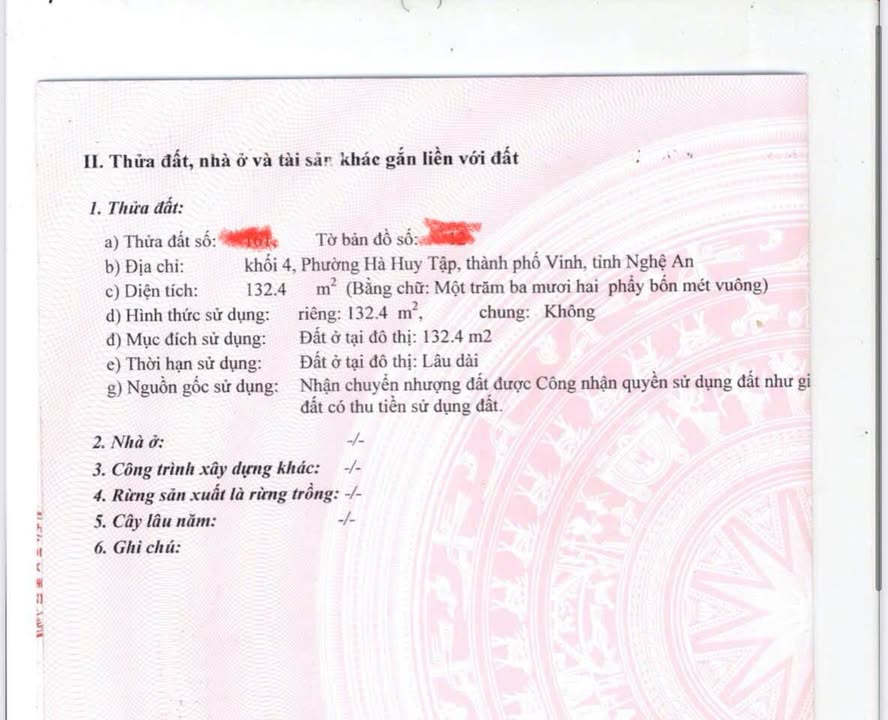Đất mặt đường Hà Huy Tập, 132m² giá 17.212 tỷ - Cơ hội đầu tư tuyệt vời!