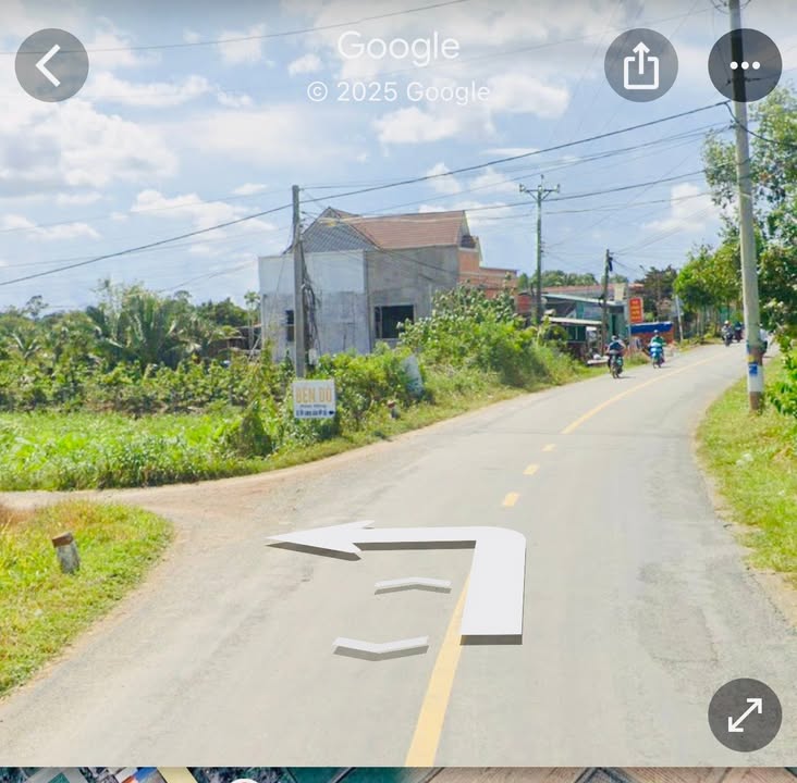 Đất thổ cư Thủ Thừa 2000m² giá 1.6 tỷ - Đường nhựa 6m, gần chợ