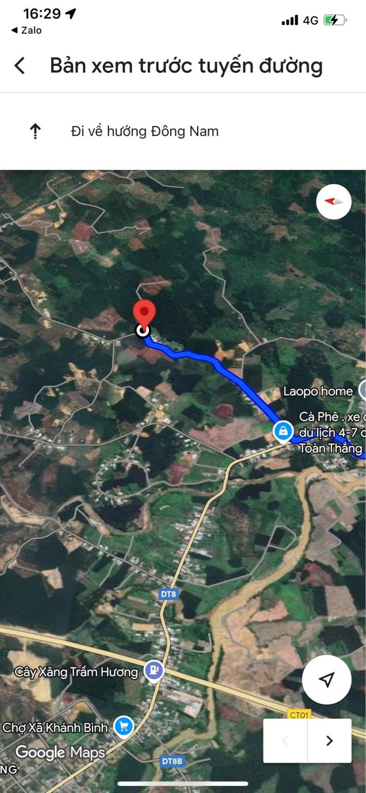 Đất thổ cư thôn Suối Cau, Khánh Đông 2800m² giá 390 triệu - Cơ hội đầu tư tuyệt vời!