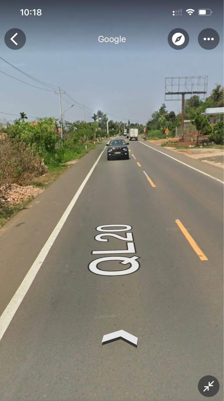 Đất thổ cư mặt tiền Quốc lộ 20, xã Liên Đầm, Di Linh, Lâm Đồng 1040m² - Khu vực kinh doanh sầm uất!