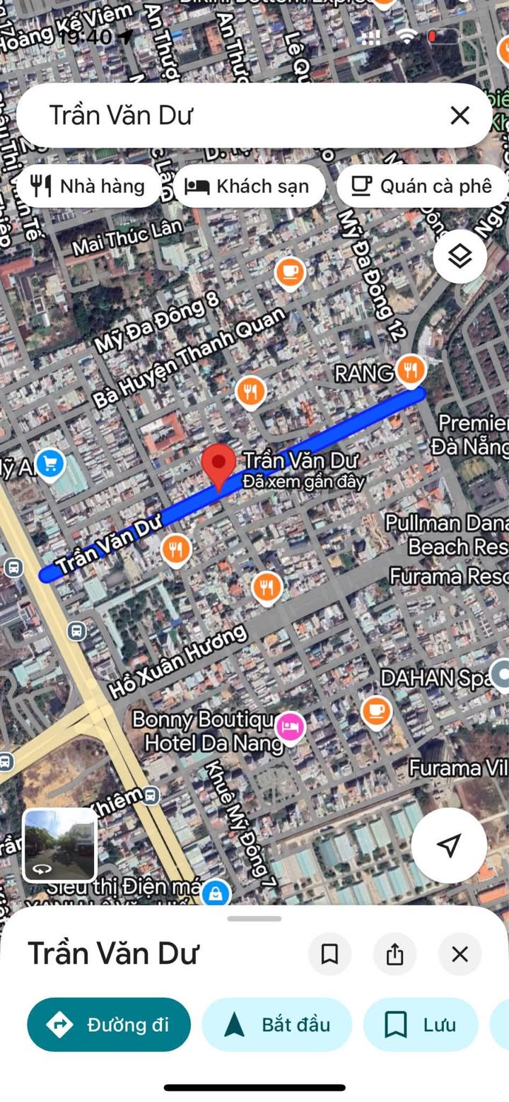 Đất lô góc Trần Văn Dư 155m² giá 27 tỷ - Vị trí đắc địa tại Cẩm Lệ!