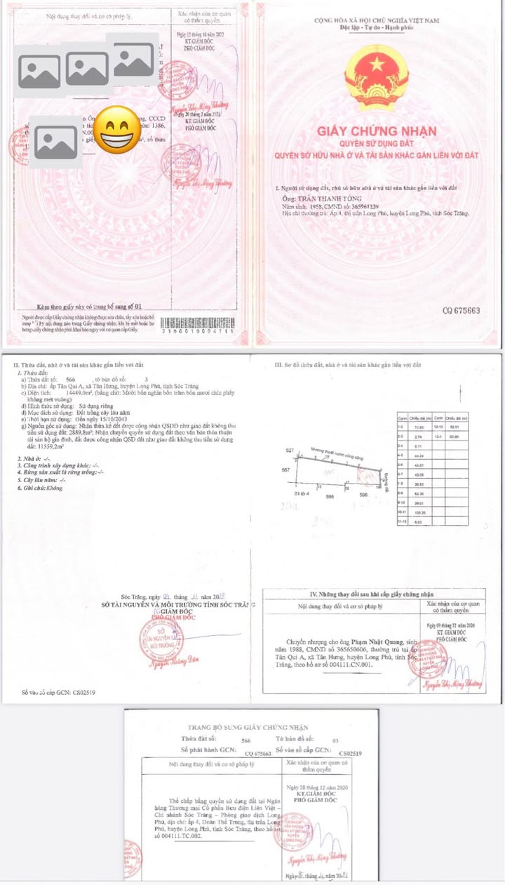 Đất nền 13.7 công tại xã Tân Hưng, Sóc Trăng chỉ 3.425 tỷ - Cơ hội đầu tư hấp dẫn!