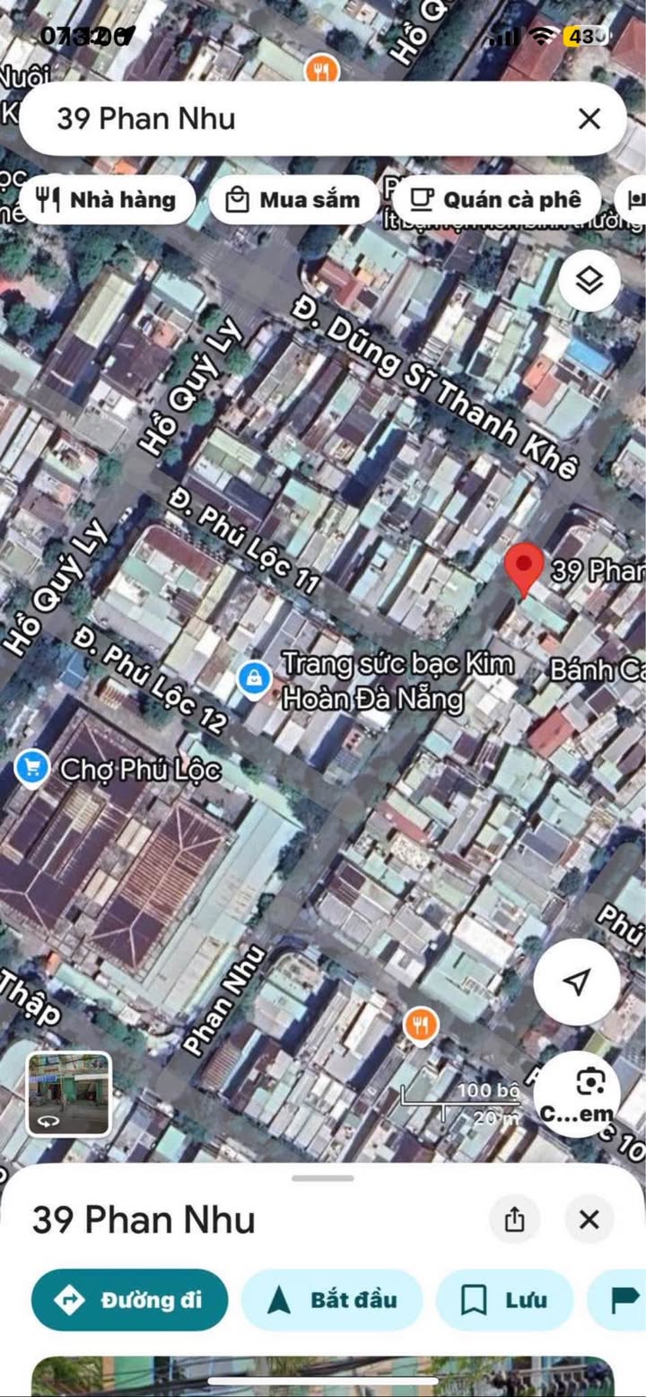 Nhà 3 tầng tại đường Phan Nhu, Thanh Khê, Đà Nẵng 53m² giá 3,99 tỷ - Vị trí gần biển lý tưởng!