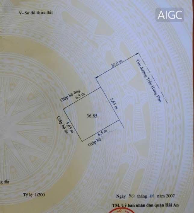 Lô đất mặt đường Chùa Vẽ, Hải Phòng 37m² giá 3.15 tỷ - Đầu tư lý tưởng!