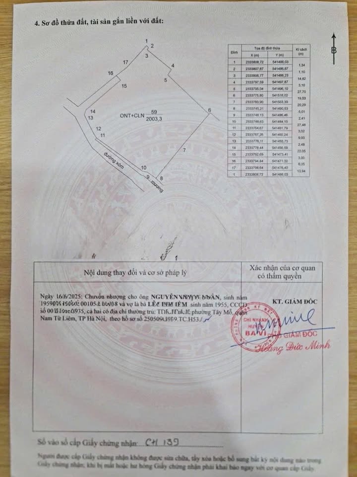 Đất thổ cư 300m² tại thôn Kẻ Mới, Ba Vì - Cơ hội đầu tư hiếm có!