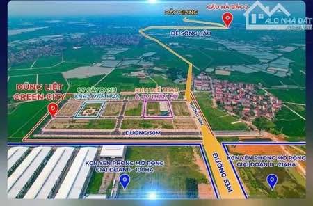 Đất dự án Dũng Liệt Green City 100m² giá 2.5 tỷ - Mặt tiền đẹp, vị trí đắc địa!