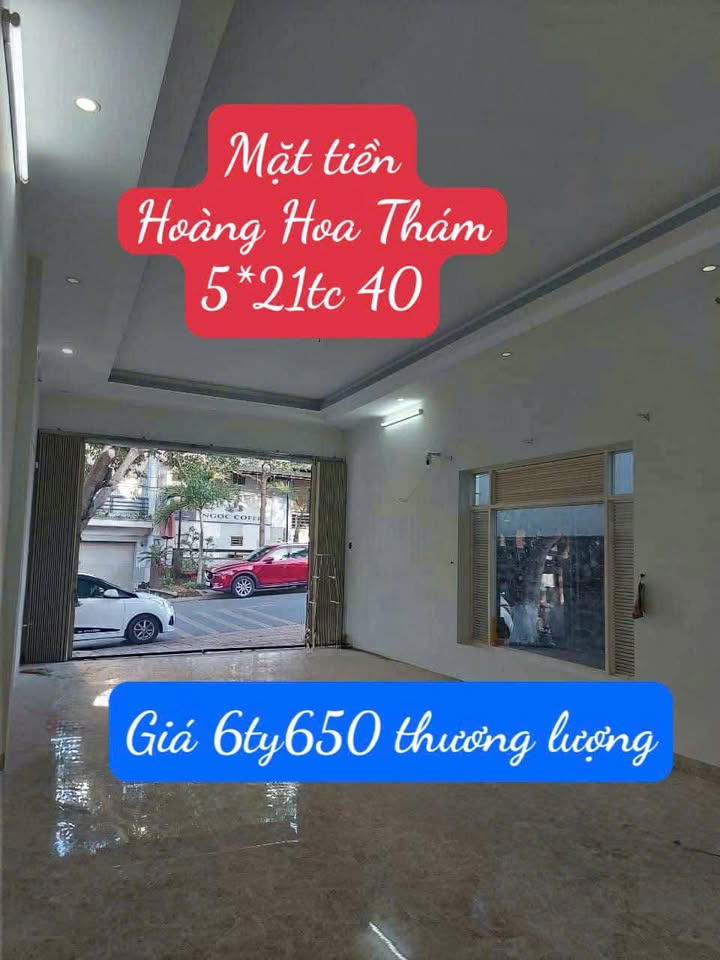 Nhà mặt tiền Hoàng Hoa Thám, Buôn Ma Thuột 105m² giá 6.65 tỷ - Cơ hội đầu tư hấp dẫn!