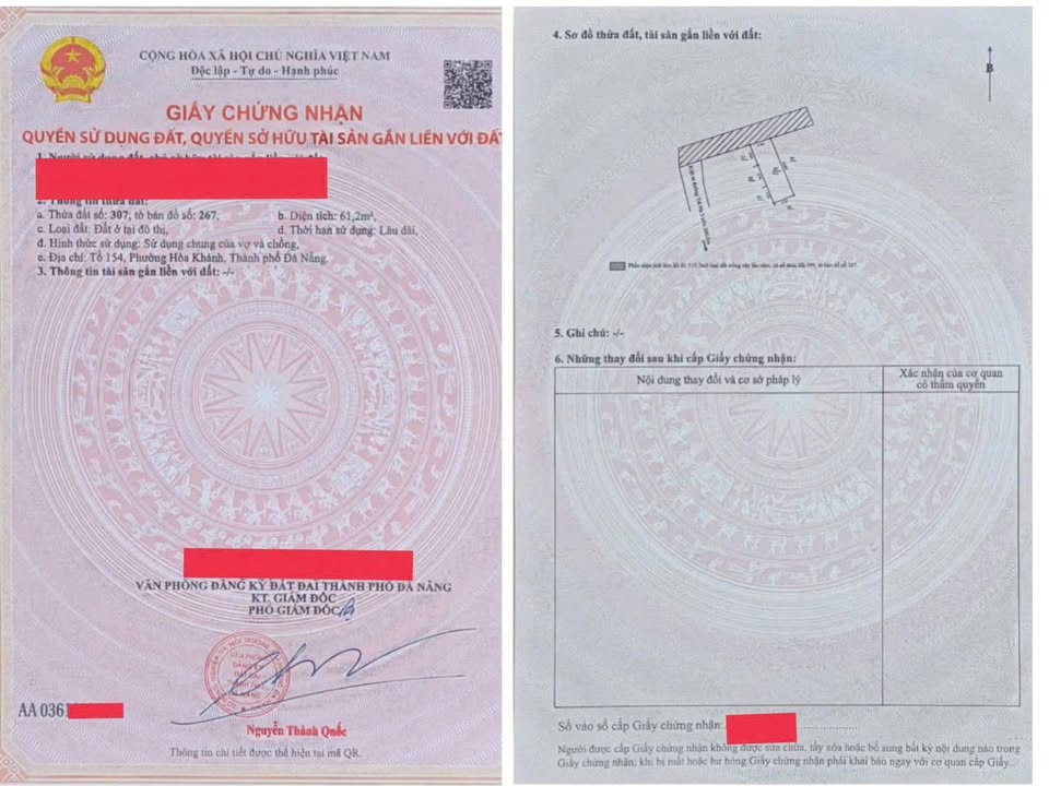 Đất nền liền kề 61m² quận Liên Chiểu, Đà Nẵng giá 1.79 tỷ - Không ngập nước, sạch đẹp!