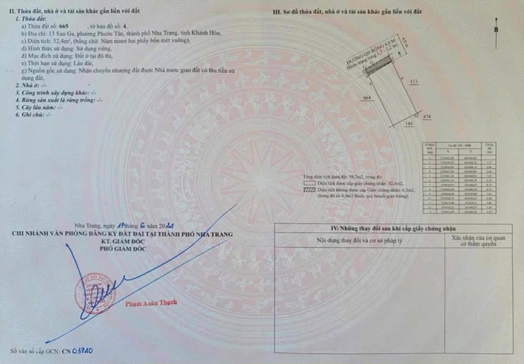 Đất nền Nha Trang 53m² giá 2.05 tỷ - Vị trí trung tâm thuận tiện